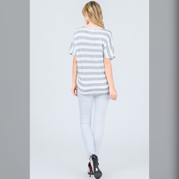 Becca Striped Top - Picture 3 of 3